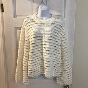 NWOT H&M Cream Sweater